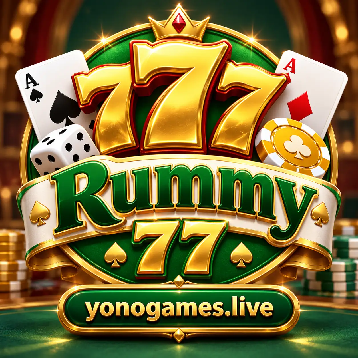 Rummy 77 app icon