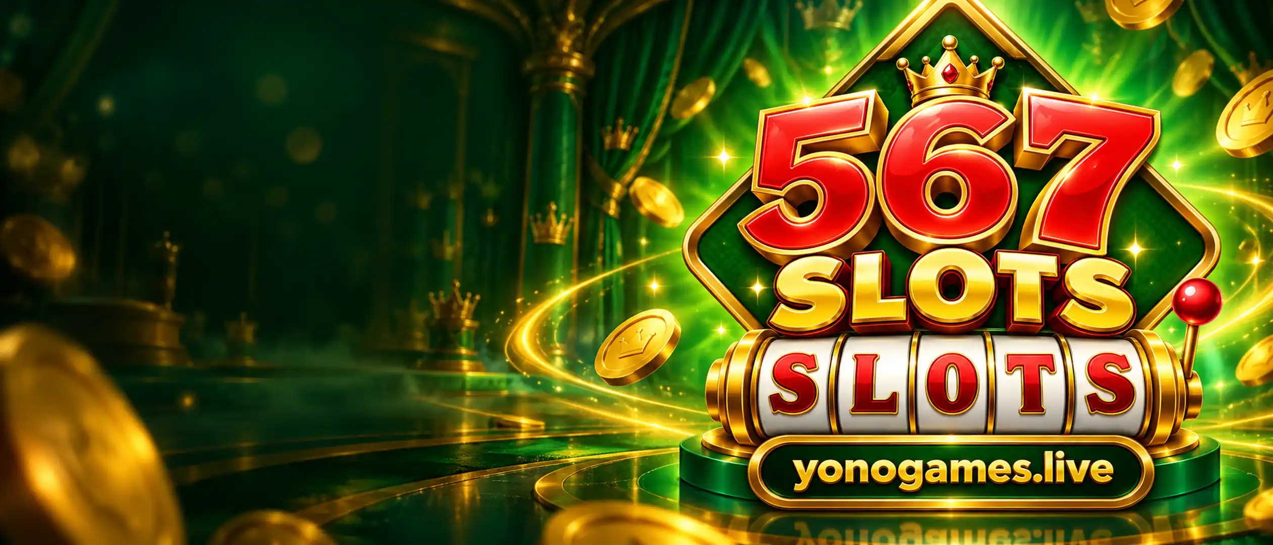 567 Slots game banner