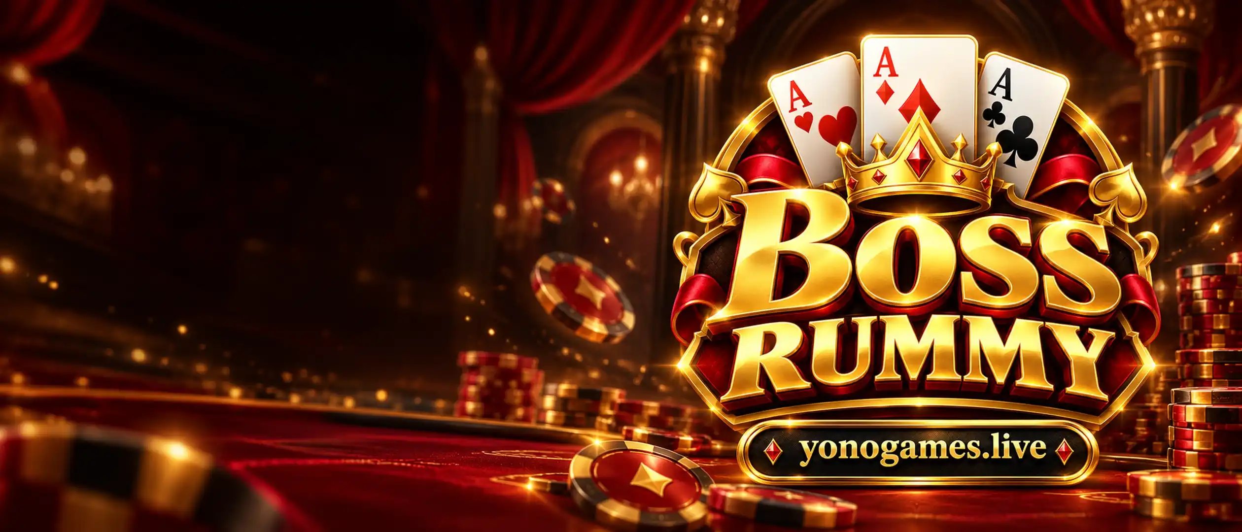 Boss Rummy game banner