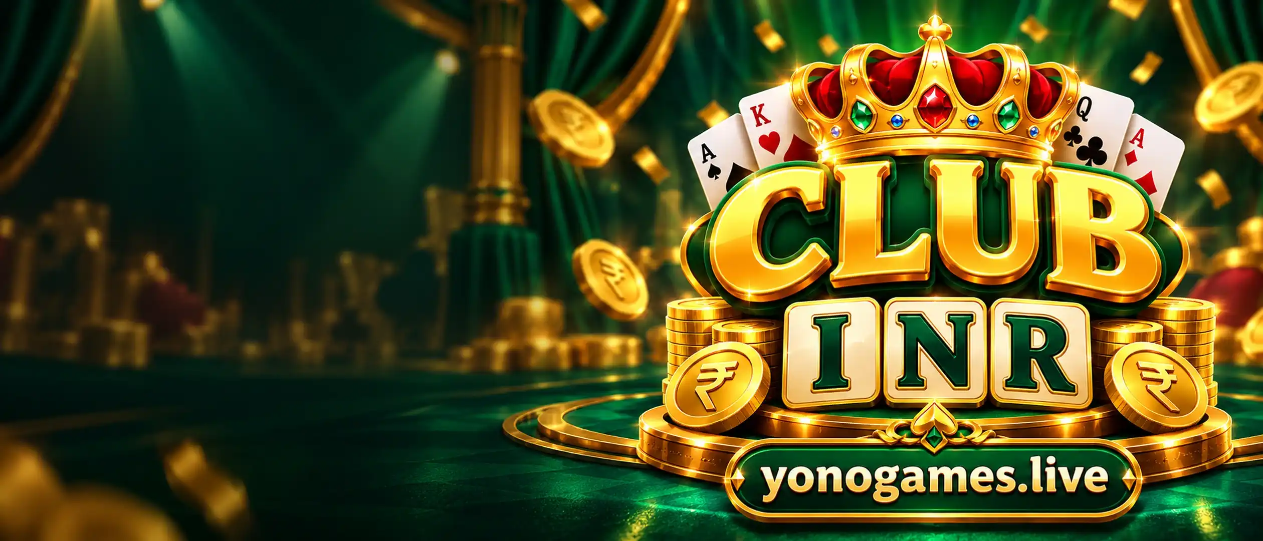 Club INR game banner