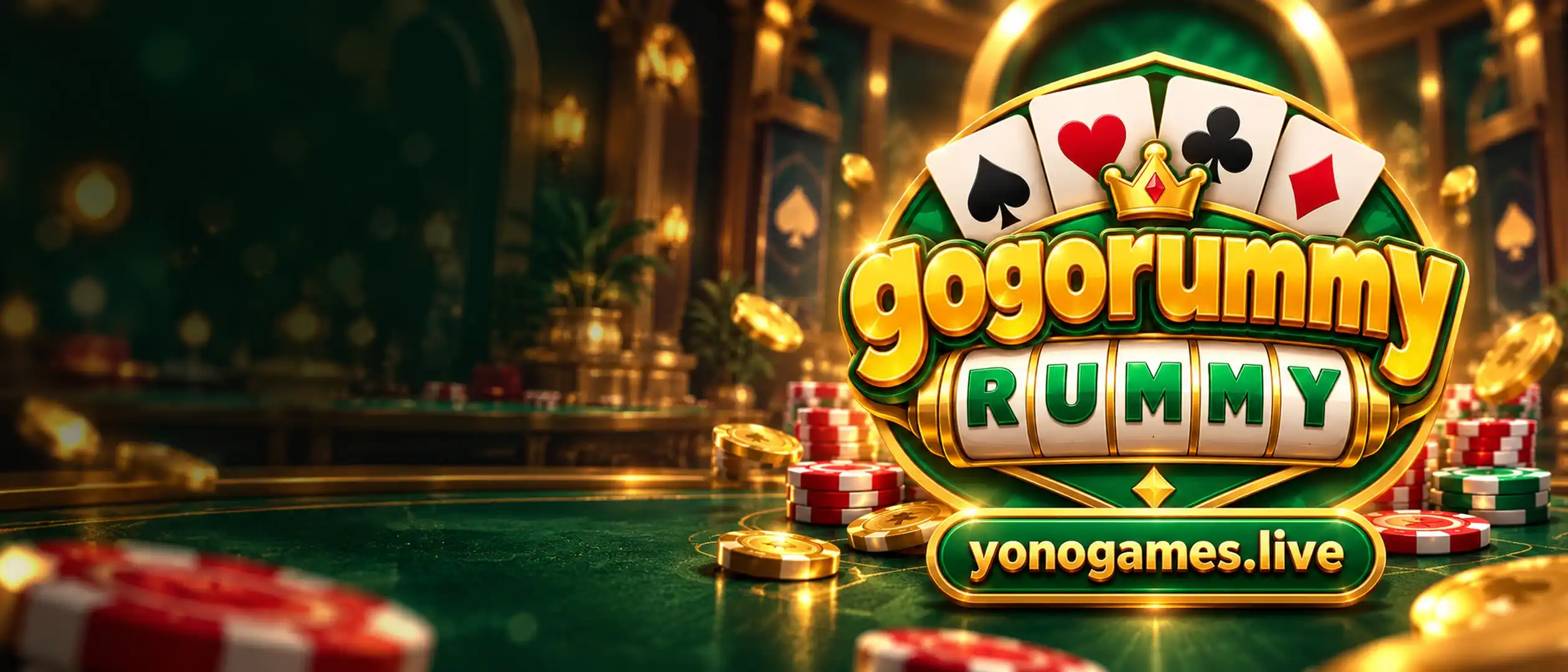 GoGo Rummy game banner