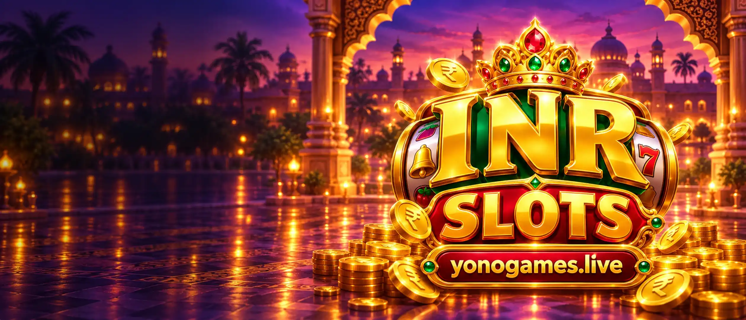 INR Slots game banner