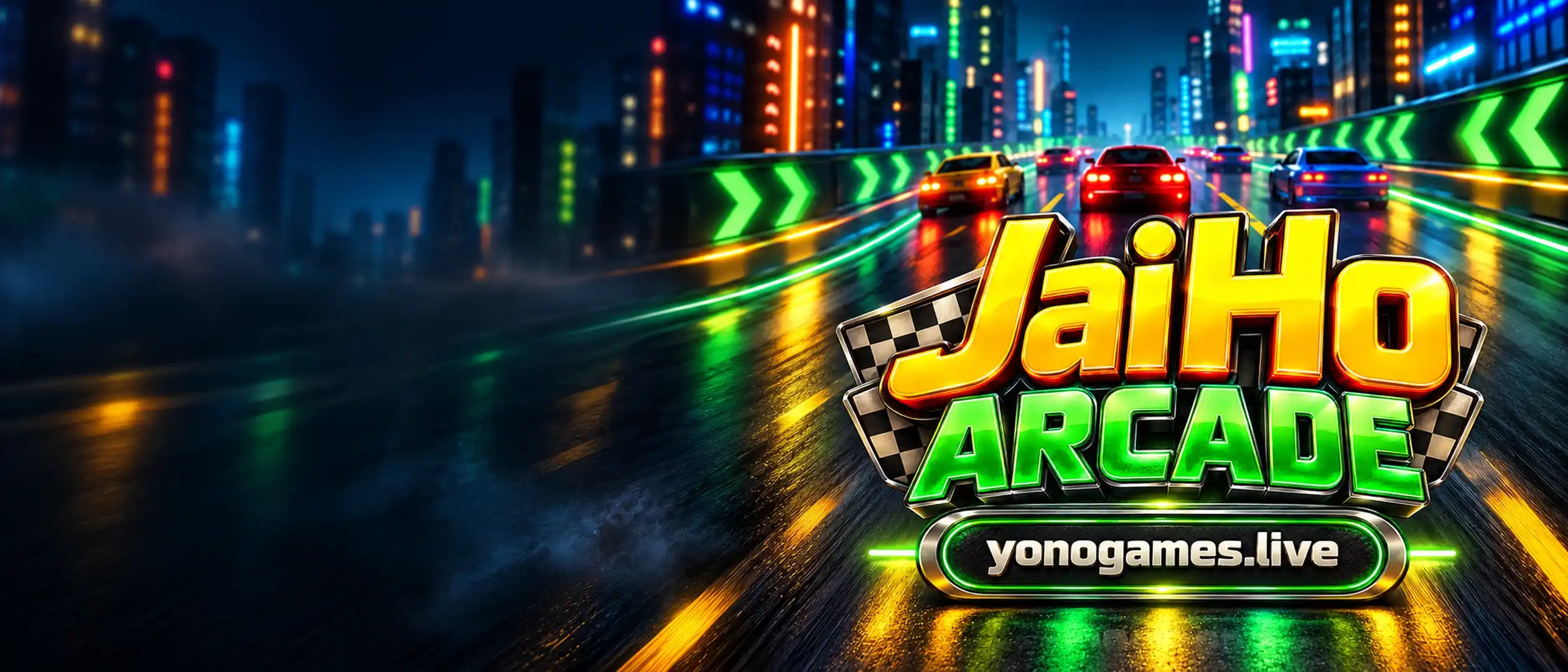 Jaiho Arcade game banner