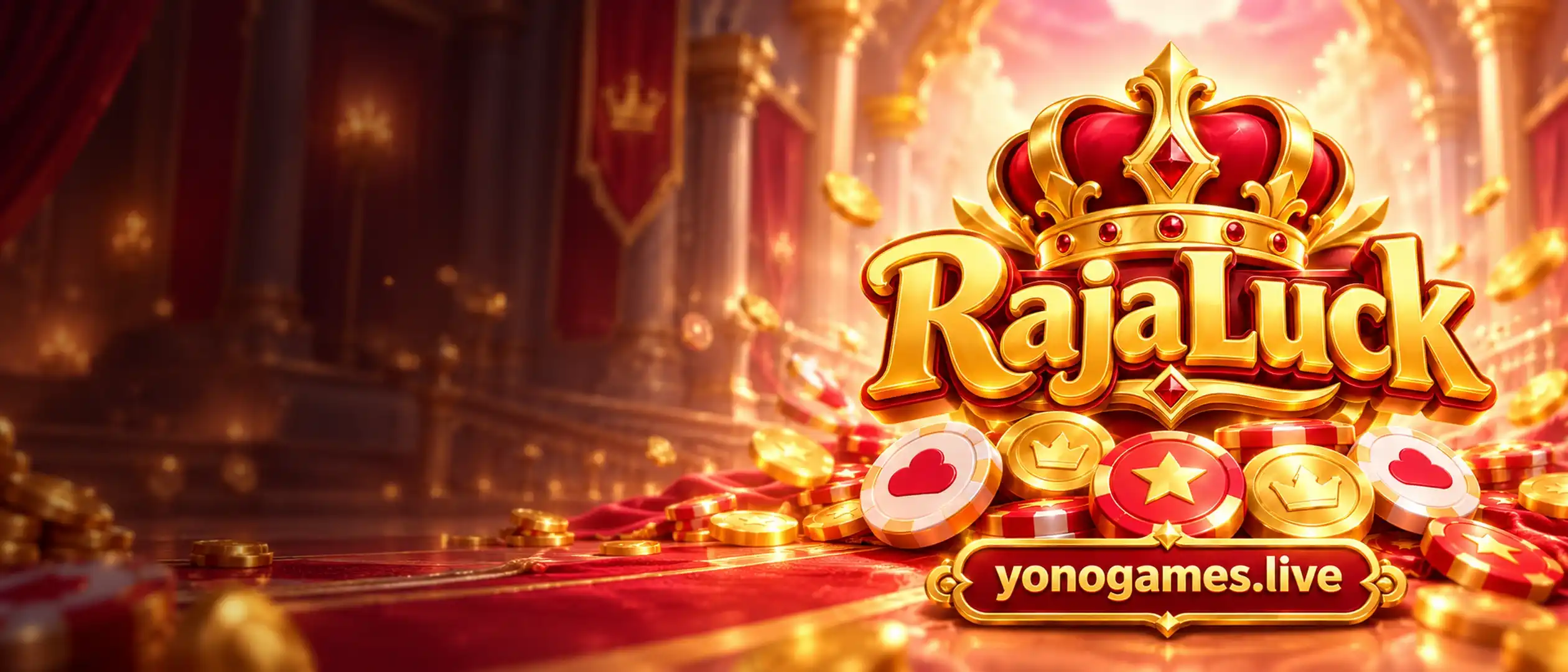 RajaLuck game banner