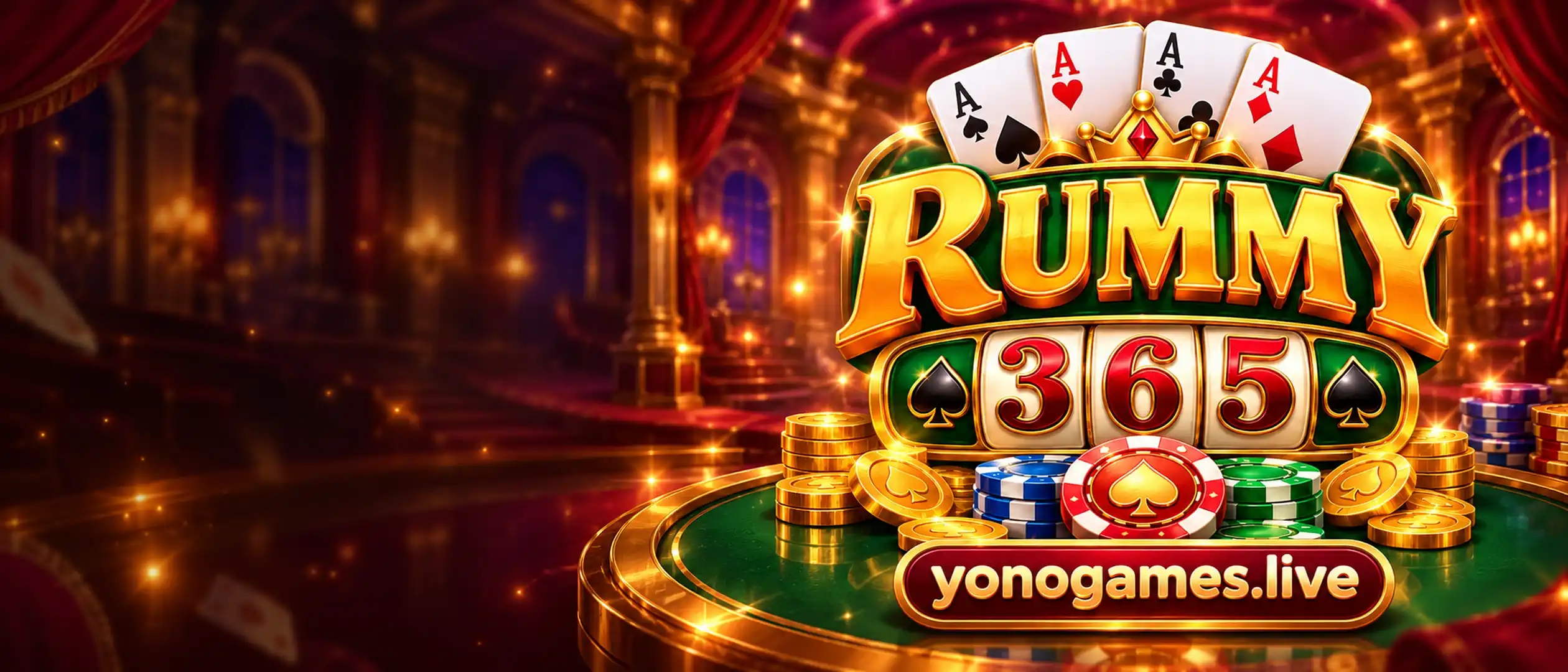 Rummy 365 game banner