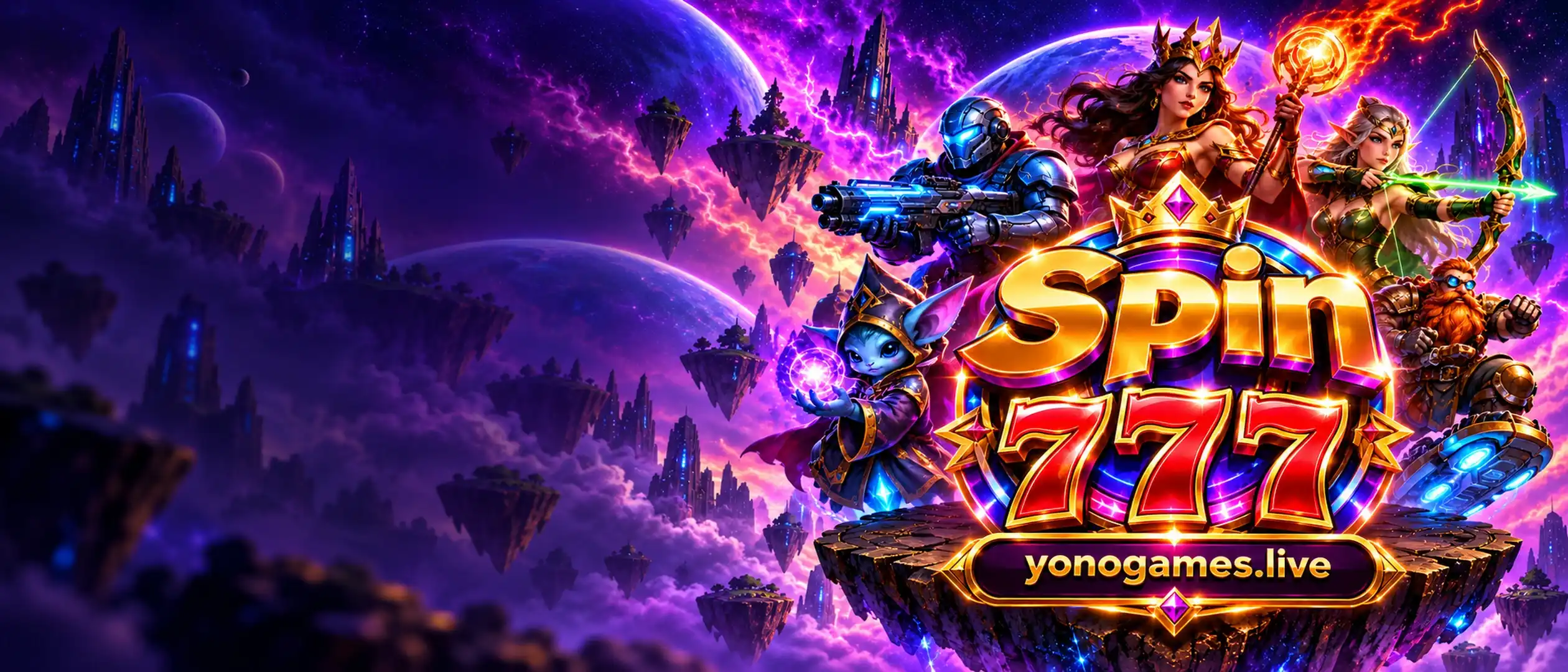 Spin 777 game banner