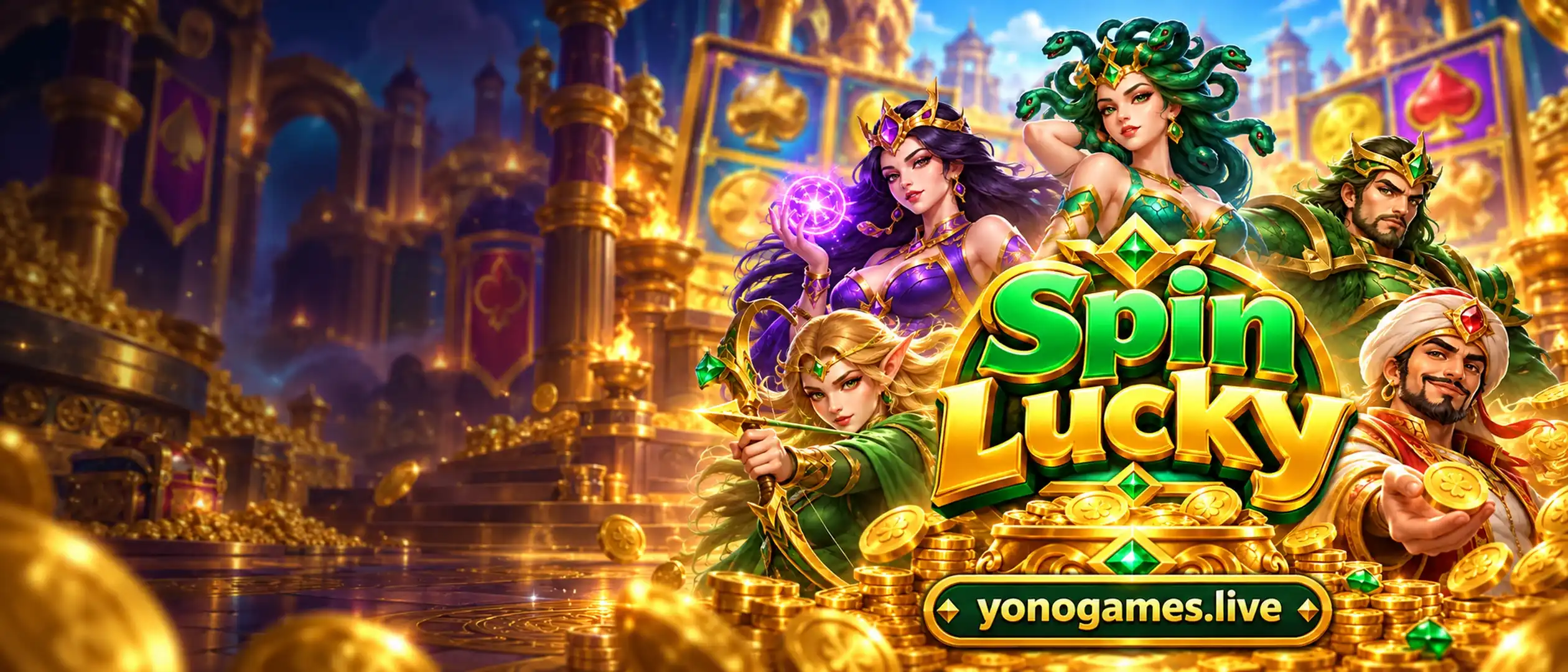 Spin Lucky game banner
