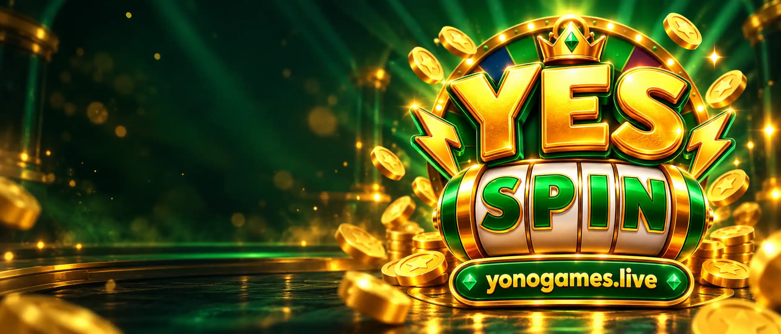 Yes Spin game banner